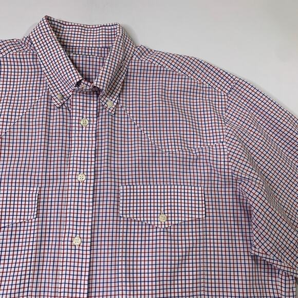 Vintage Gitman Bros Shirt Mens L Large Cotton Check Button Down Pockets Made USA - Picture 3 of 10